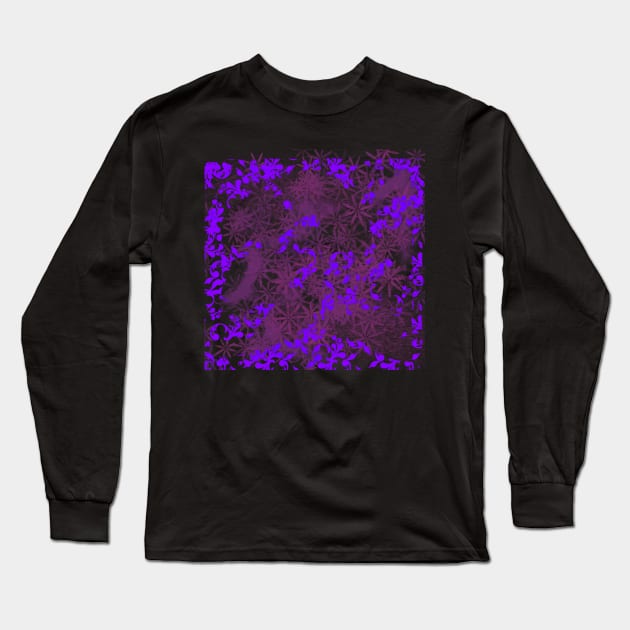 Purple Long Sleeve T-Shirt by Sukipeki75